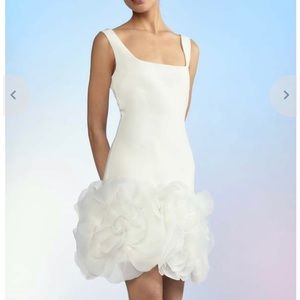 Cynthia Rowley - Worn Once Kourtney Organza Flower Hem Dress